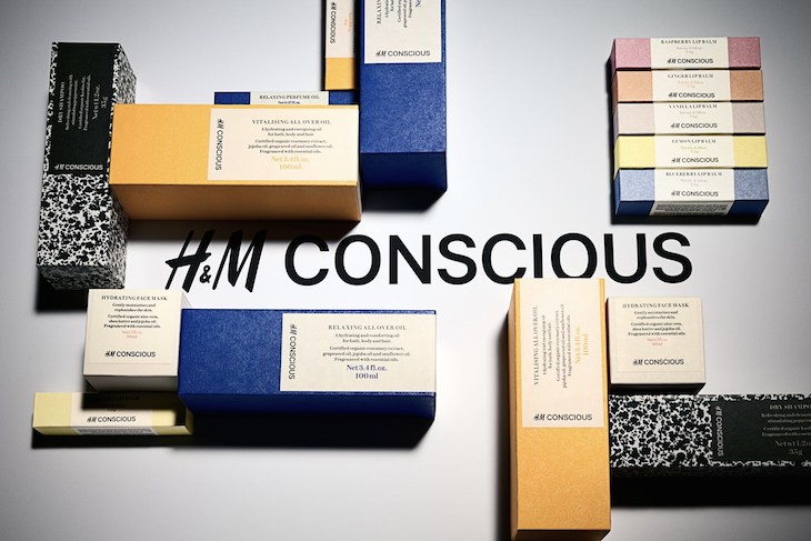 H&M conscious skincare