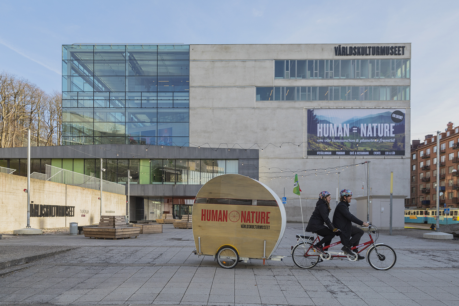 Världskulturmuseet lanserar cyklande utställning