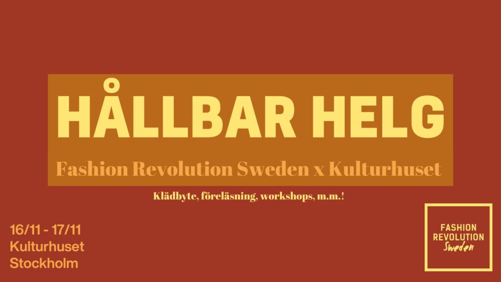 Hållbar helg på Kulturhuset, Stadsteatern