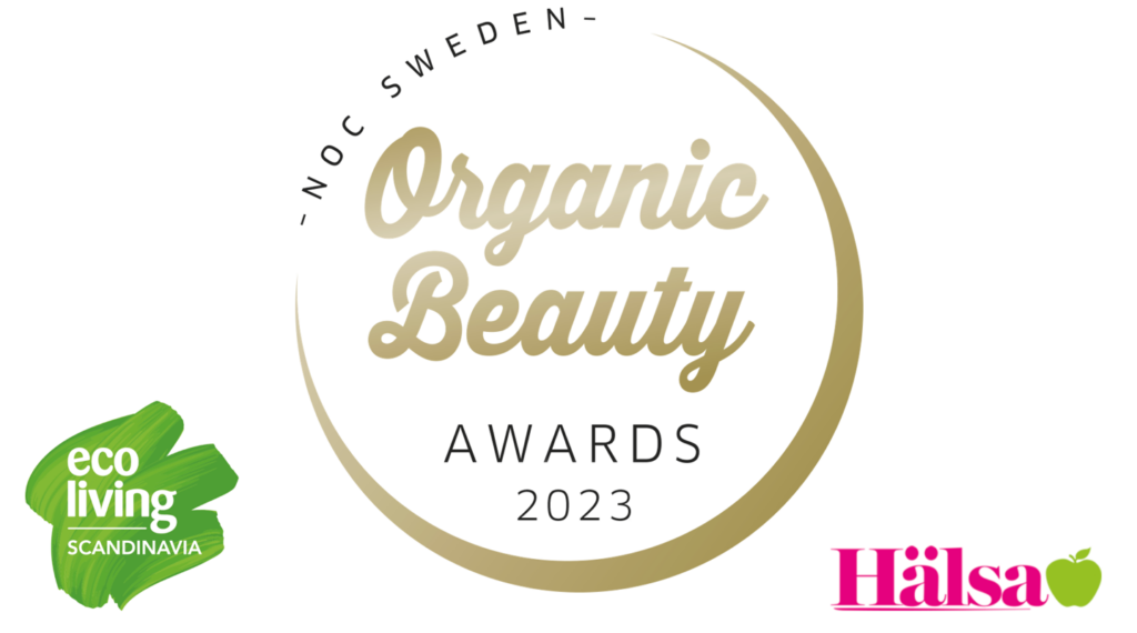 Alla vinnande produkter i Organic Beauty Awards 2023.